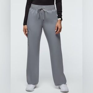 JAANUU Gray Scrub Pant (Petite)
